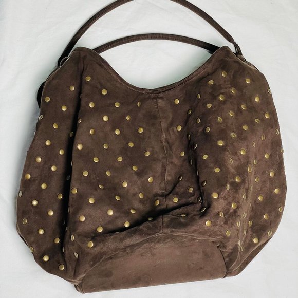 Unique Brown with Golden Studs - Picture 1 of 3